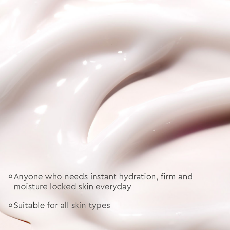 The Face Shop Rice Water Cream with Niacinamide & HA, Brightens Skin