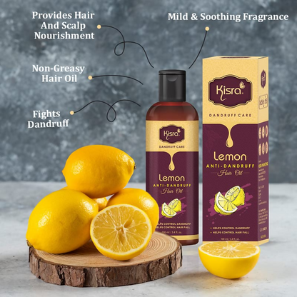 Kisra Lemon Anti-Dandruff Hair Oil