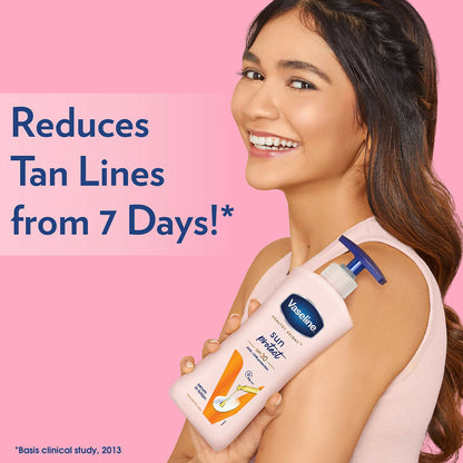 Vaseline Sun Protect SPF 30 Body Lotion & Gluta-Hya Overnight Radiance Serum-In-Lotion Combo