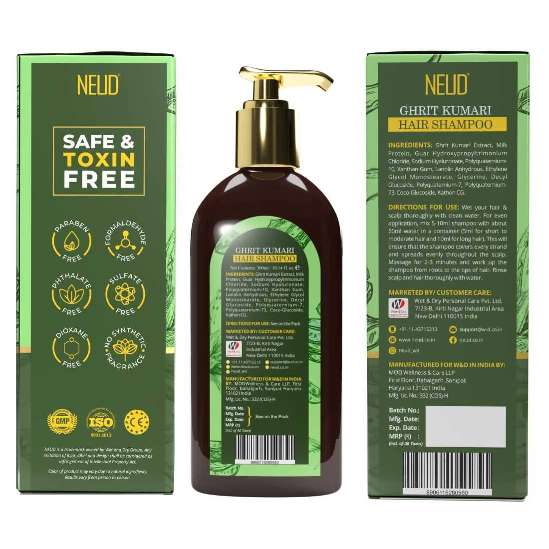 Neud Ghrit Kumari Hair Shampoo - Limited Time Offer