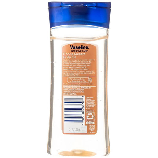 Buy Vaseline Intensive Care Cocoa Radiant Body Gel Oil from DrMediCart, Ship from India to USA