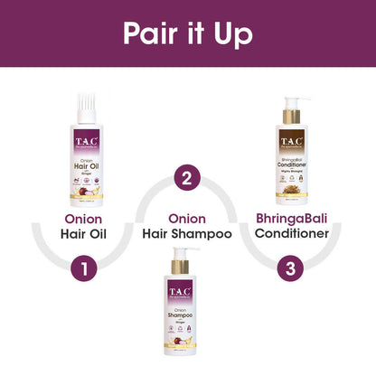 TAC - The Ayurveda Co. Onion Hair Oil for Hair Growth