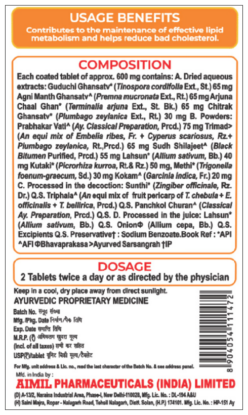 Aimil Trimalip Tablets