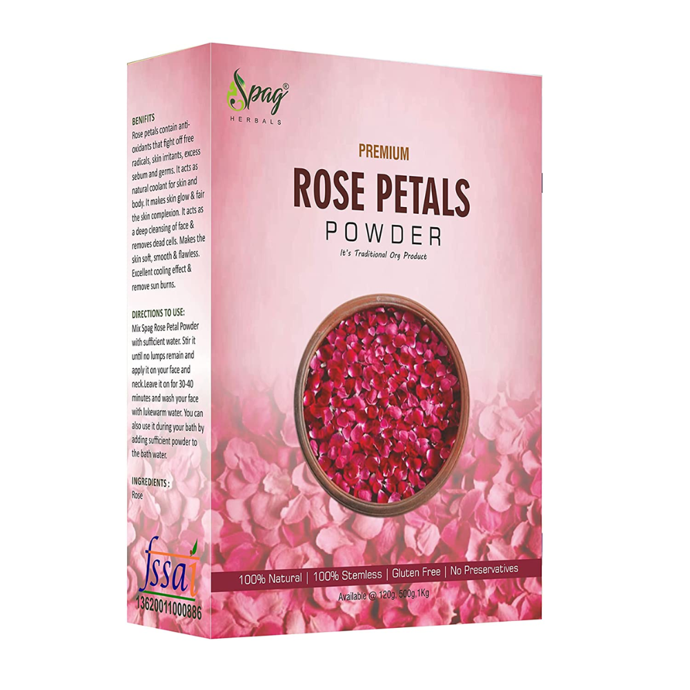 Spag Herbals Premium Rose Petals Powder