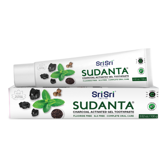 Buy Sri Sri Tattva USA Sudanta Toothpaste With Charcoal & Salt from DrMediCart, Ship from India to USA