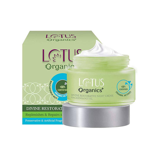 Buy Lotus Organics+ Divine Restorative Night Cream from DrMediCart, Ship from India to USA