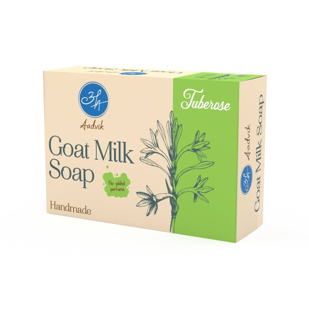 Buy Aadvik Goat Milk Soap - Tuberose from DrMediCart, Ship from India to USA