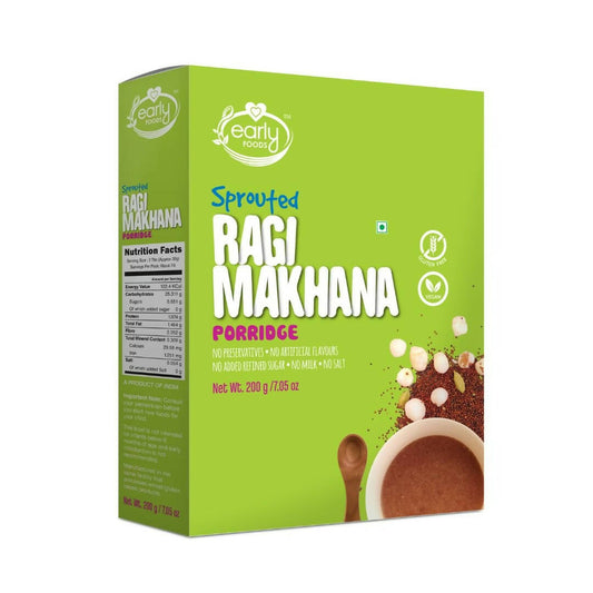 Early Foods Sprouted Ragi & Makhana Porridge Mix