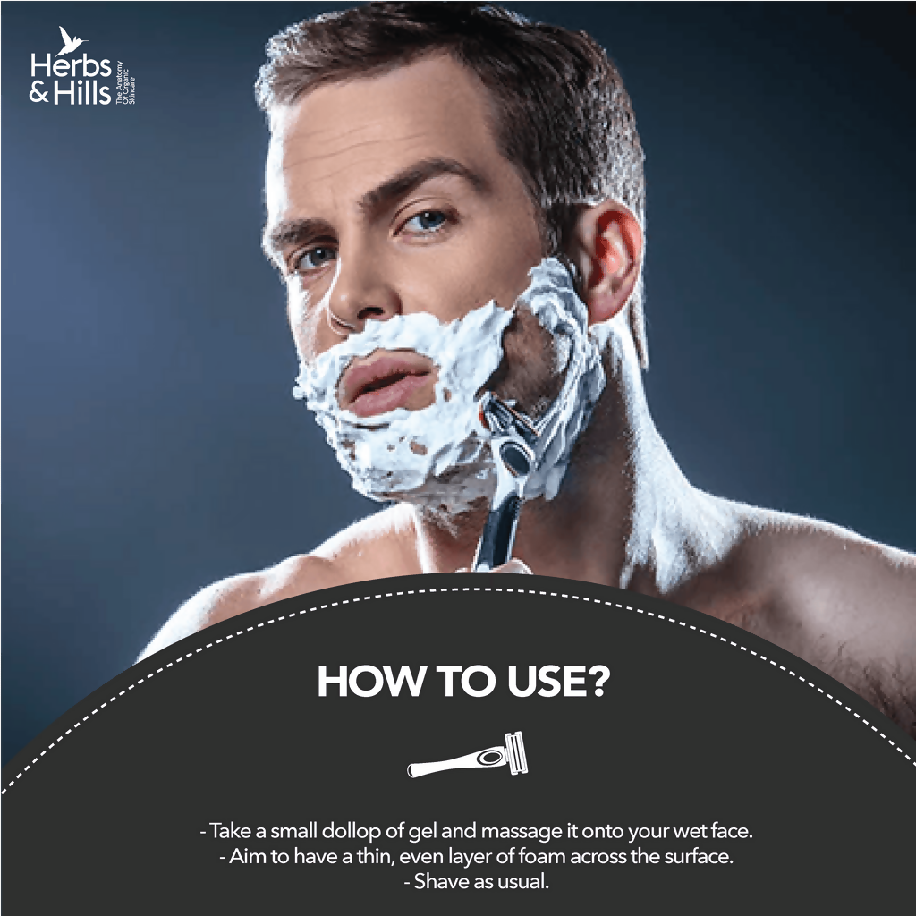 Herbs & Hills Maca Root Shaving Gel