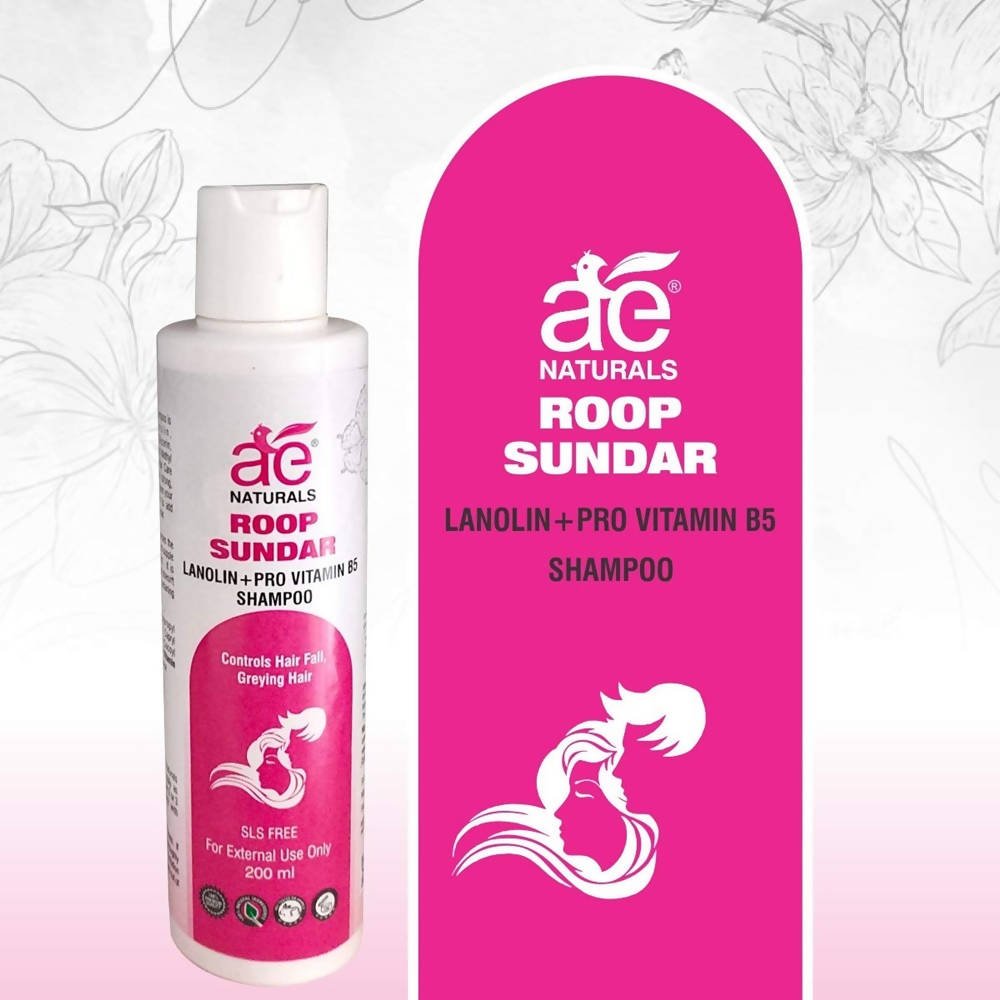 Ae Naturals Roop Sundar Lanolin + Pro Vitamin BS Shampoo