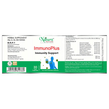 Naturz Ayurveda Immunoplus Capsules