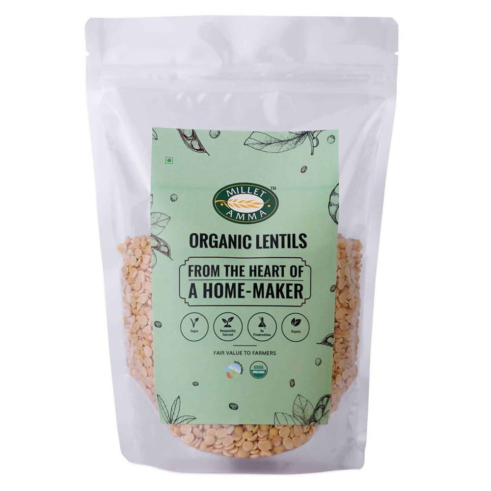 Buy Millet Amma Organic Lentils Toor Dal from DrMediCart, Ship from India to USA