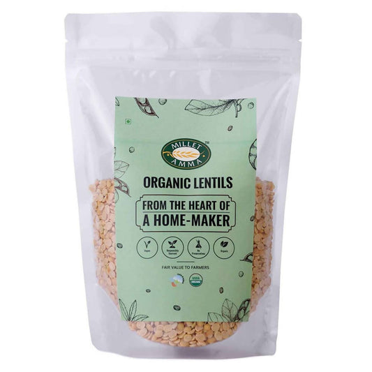 Buy Millet Amma Organic Lentils Toor Dal from DrMediCart, Ship from India to USA