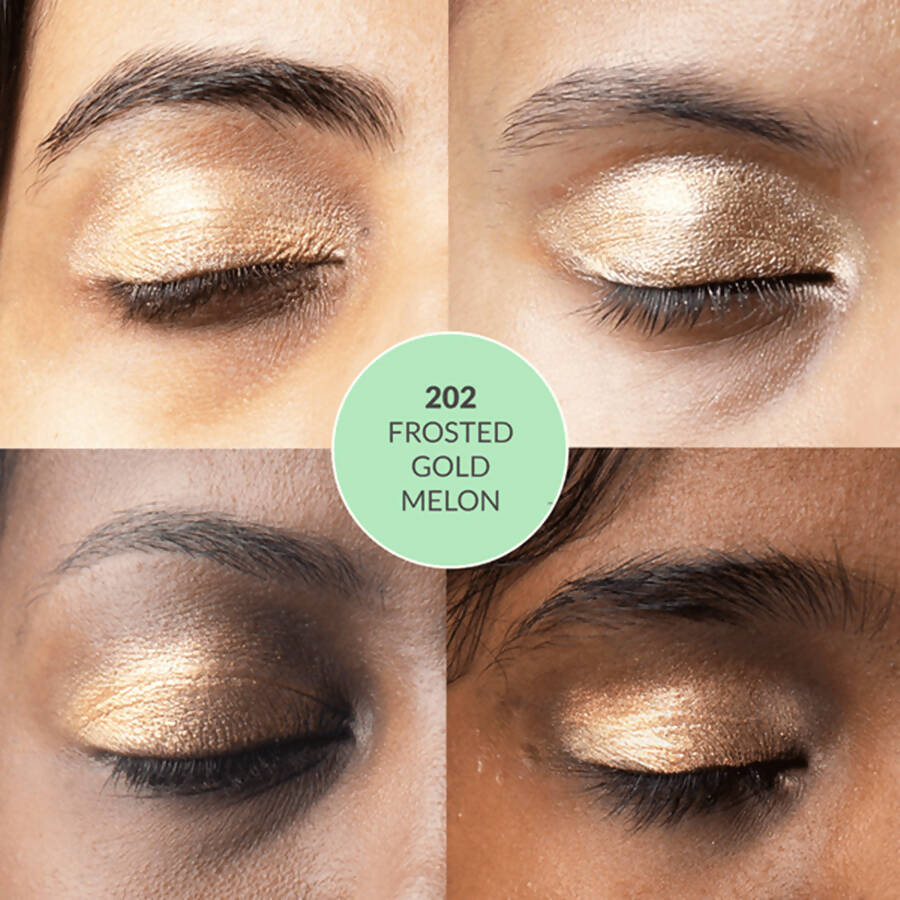 Disguise Satin Smooth Eyeshadow Squares - Frosted Gold Melon 202