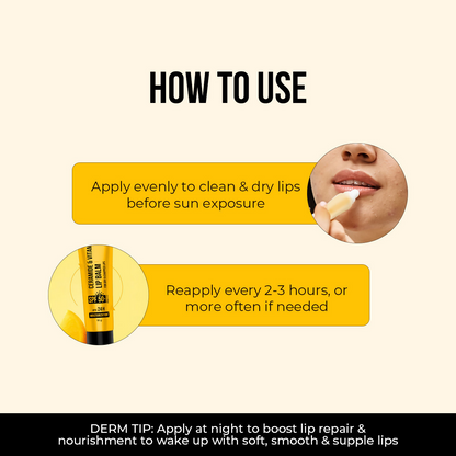 Dr. Sheth's Ceramide & Vitamin C Lip Balm 24H Moisturization