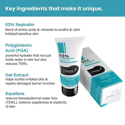 Vandyke Sepicalm 03% Moisturizer