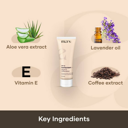 Mars By GHC SPF 50 Anti-Pollution Sunscreen With Vitamin E