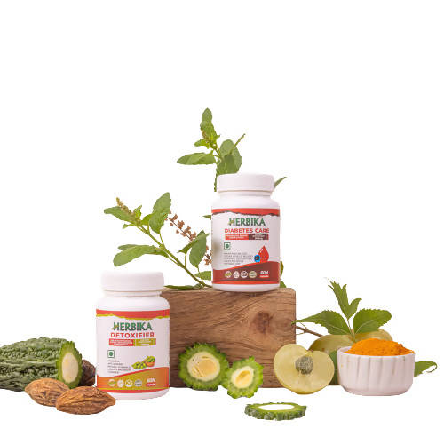 Herbika Detoxifier + Diabetes Care Capsules
