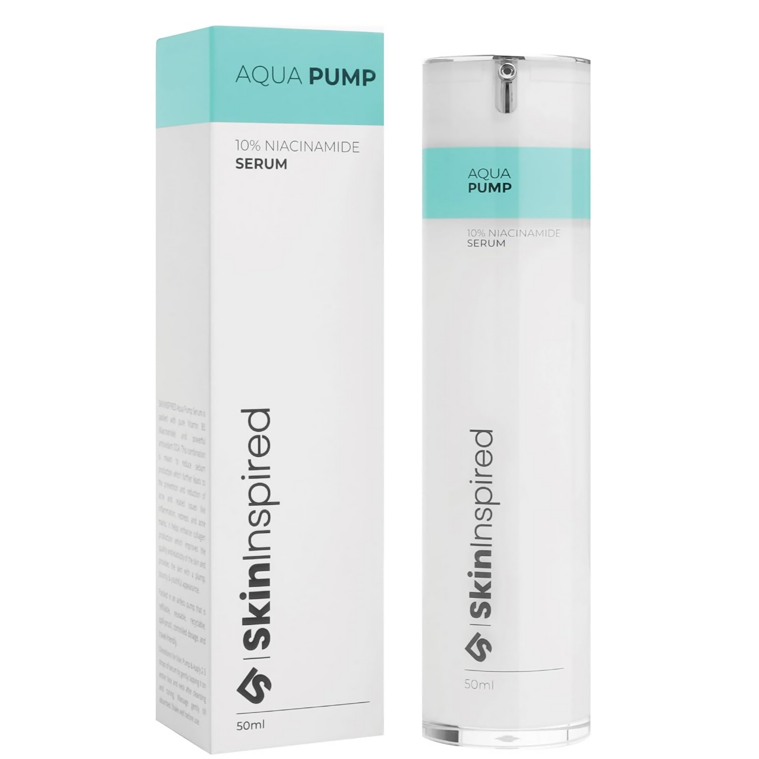 SkinInspired Aqua Pump 10% Niacinamide Face Serum