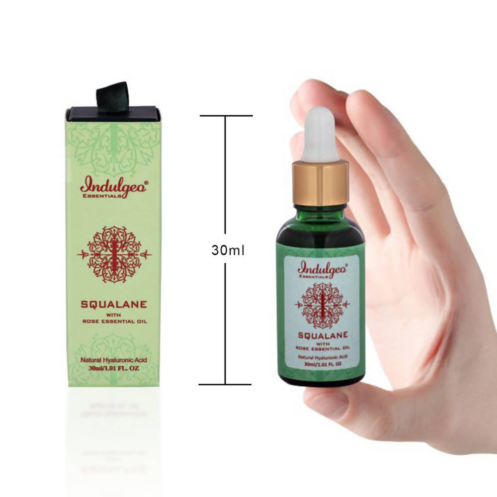 Indulgeo Essentials Squalane With Rose Essential Oil