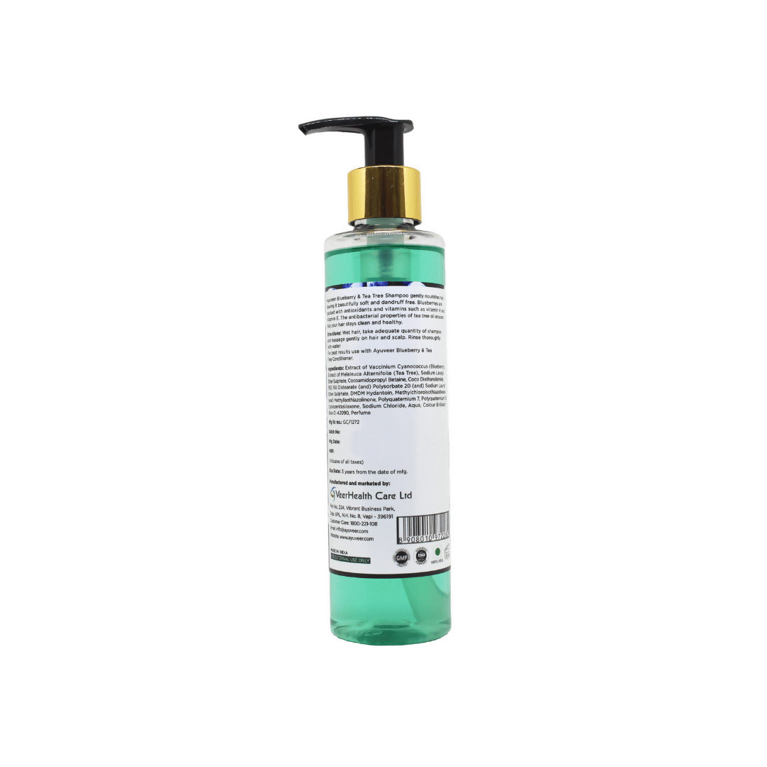 Ayuveer Blueberry & Tea Tree Shampoo