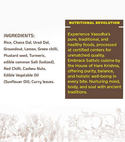 Vasudha Nurtured By Nature Lemon Rice