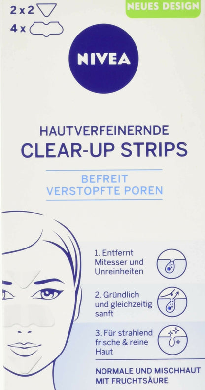 Nivea Visage Hautverfeinerndes Clear Up Strips