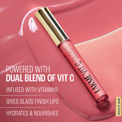 Lakme Superglow Vit C Gloss - Hotpink