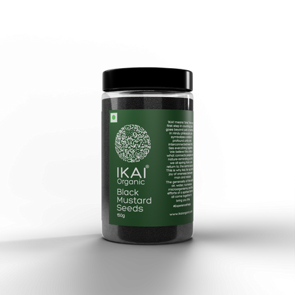 IKAI Organic Black Mustard Seeds