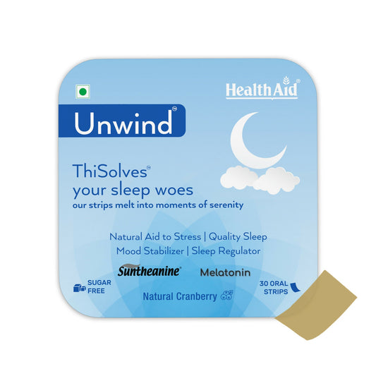 Buy HealthAid Unwind ThiSolves Oral Strips from DrMediCart, Ship from India to USA