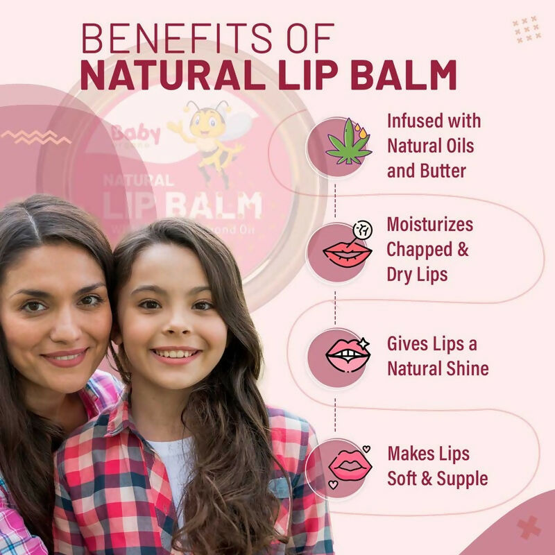 Babyorgano Natural Lip Balm - Beetroot Flavor