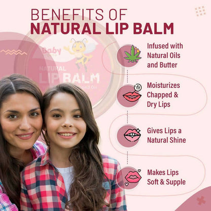 Babyorgano Natural Lip Balm - Beetroot Flavor