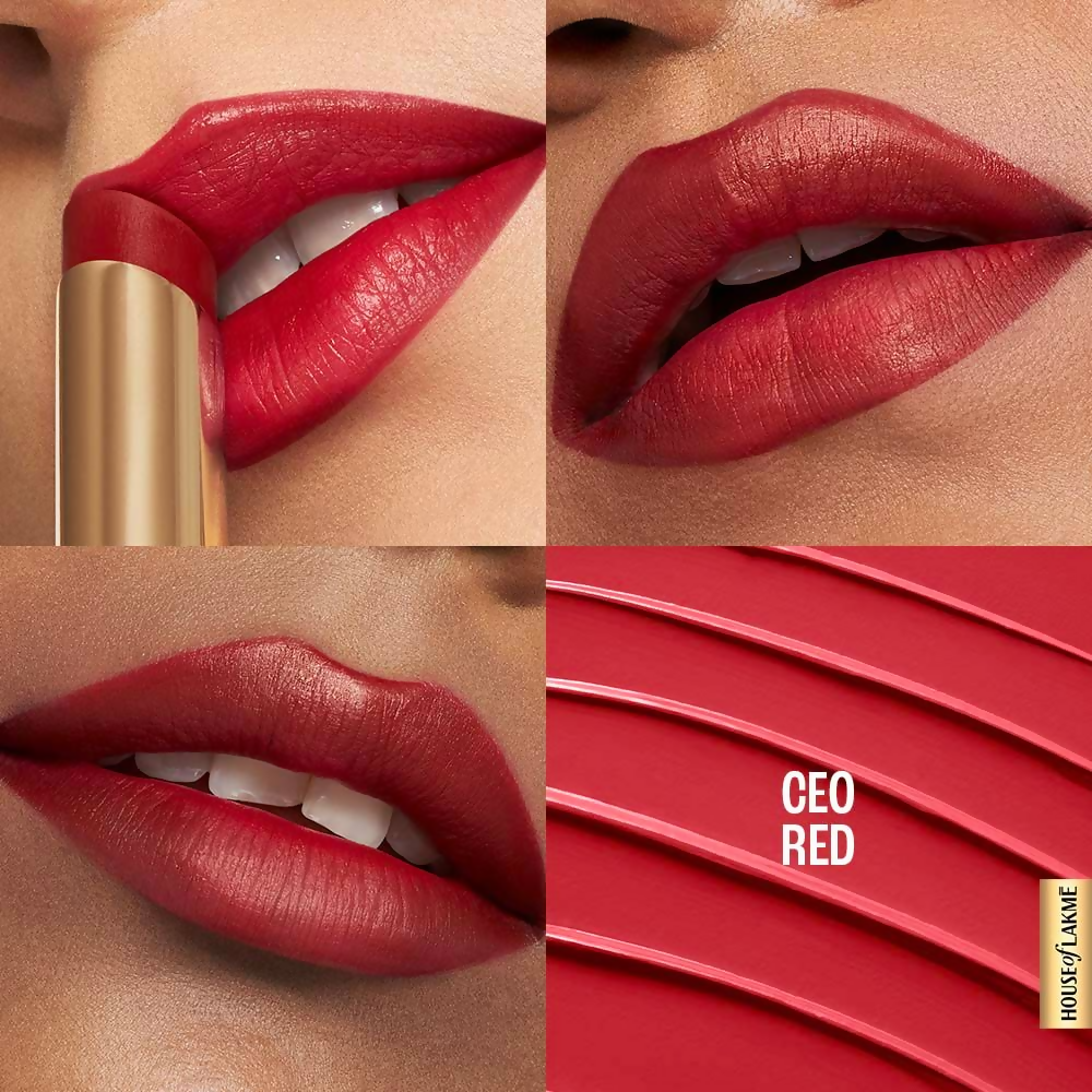 Lakme 9to5 Hya Matte Lipstick - CEO Red