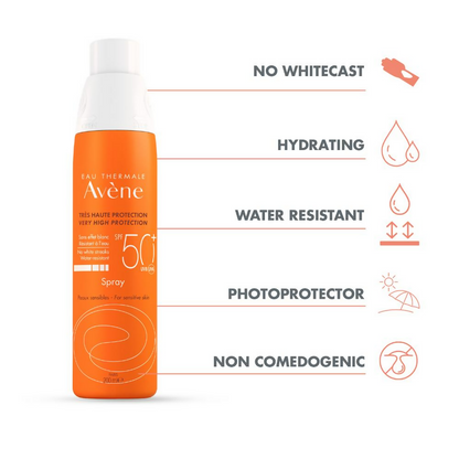 Avene Very High Protection Sunscreen Spray SPF 50+