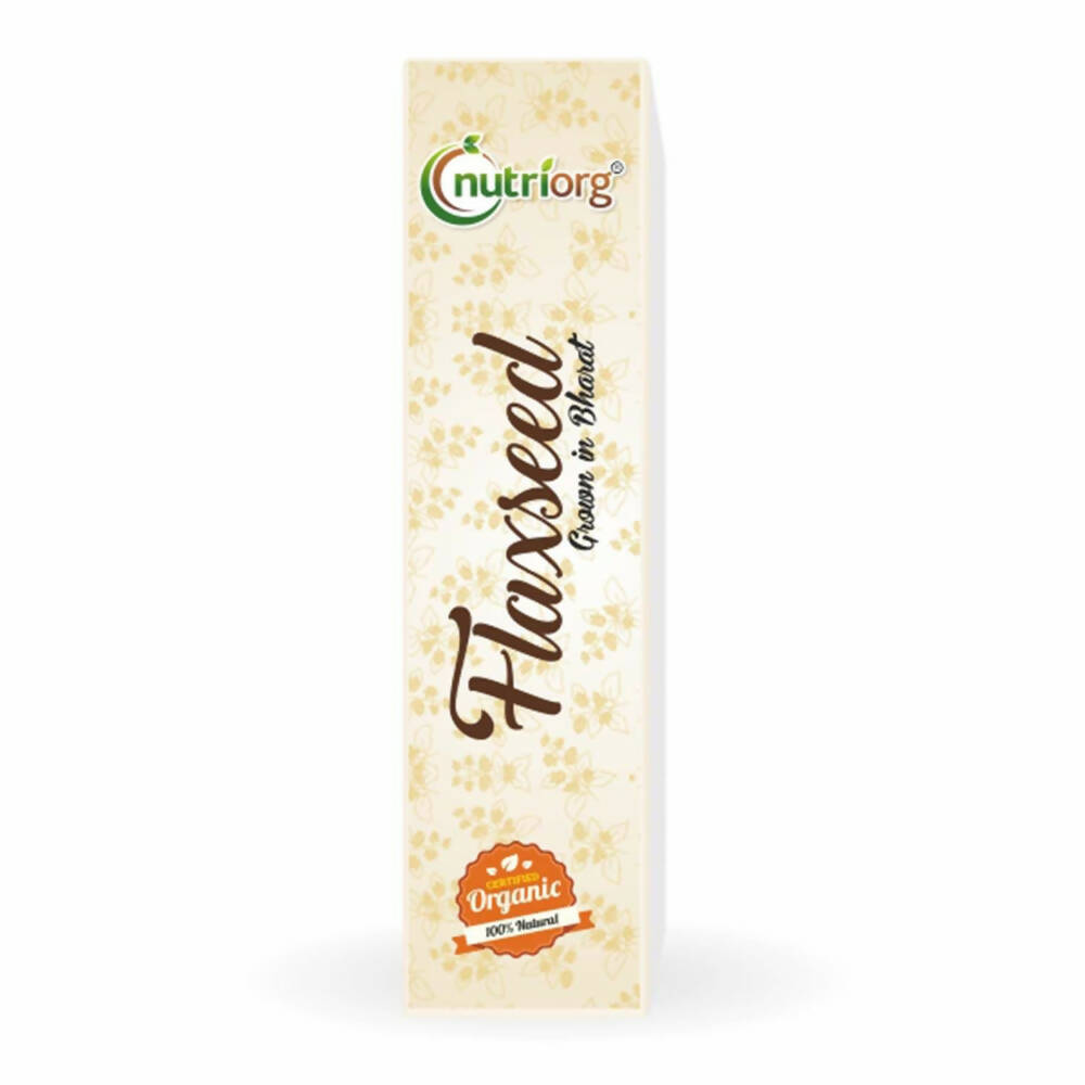 Nutriorg Organic Raw Flaxseeds