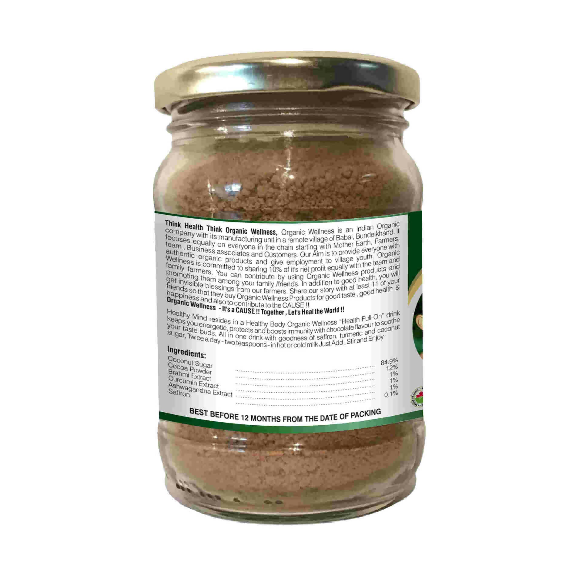 Organic Wellness Health Full On Choco Milk Mix