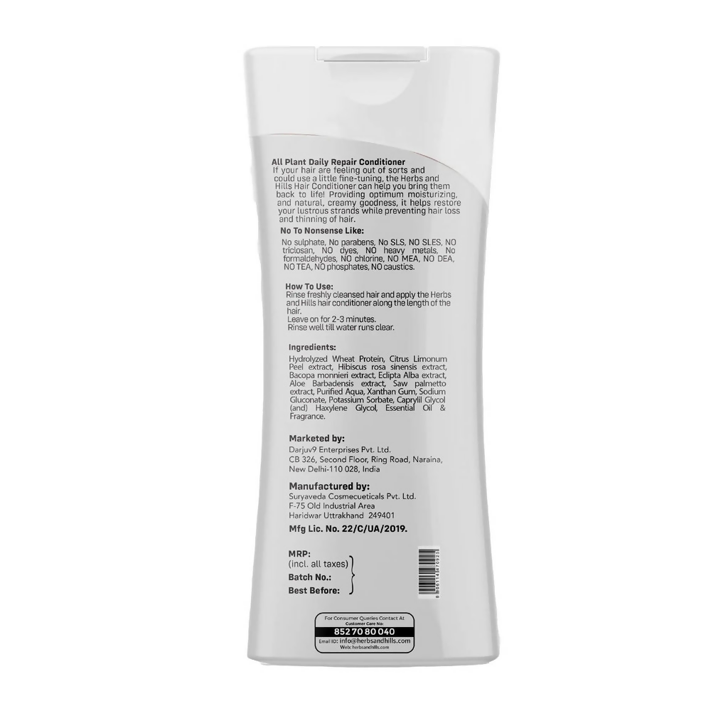 Herbs & Hills All Plant Daily Repair Conditioner