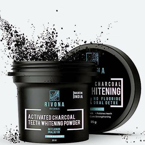 Buy Rivona Naturals Activated Charcoal Teeth Whitening Powder from DrMediCart, Ship from India to USA