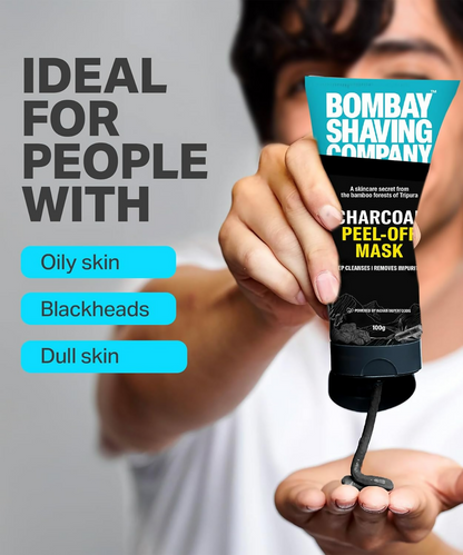 Bombay Shaving Company Activated Charcoal Peel Off Mask