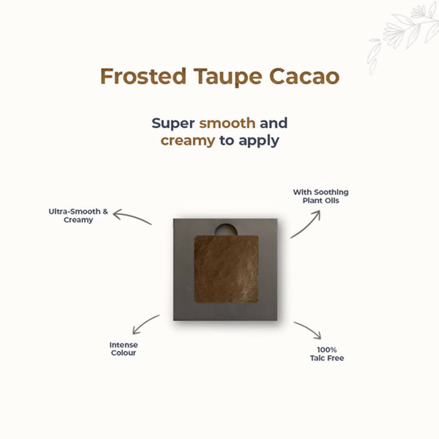 Disguise Satin Smooth Eyeshadow Squares - Frosted Taupe Cacao 211