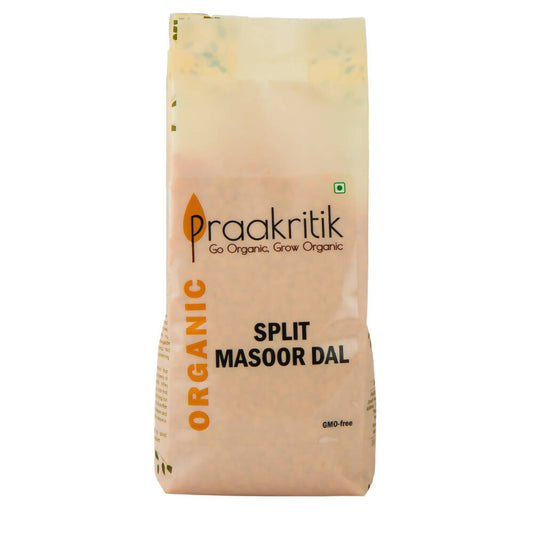 Buy Praakritik Organics Split Masoor Dal from DrMediCart, Ship from India to USA