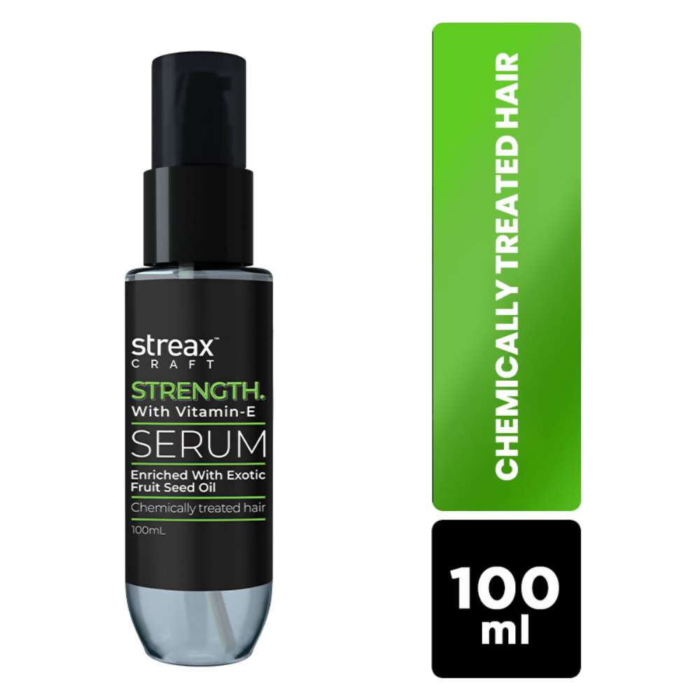 Streax Craft Strength Hair Serum For Chemically Treated Hair Strength With Vitamin-E