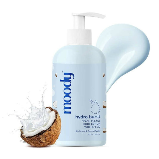 Moody 7D Hydro Burst Bleach Please Body Lotion with SPF 30