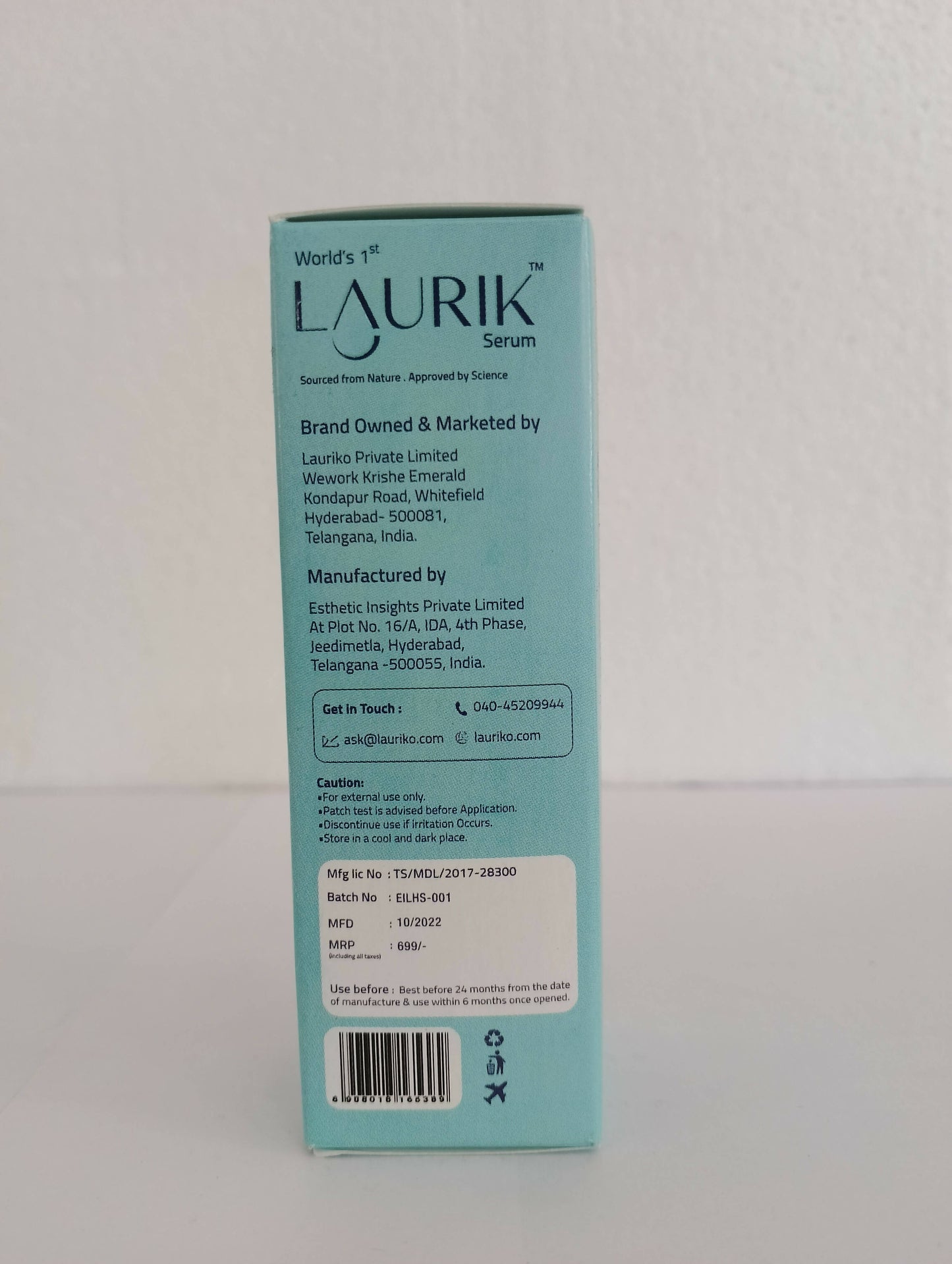 Laurik Hair Scalp Serum For Men & Women | Redensyl, Procapil, Keratin, Biotin & Lauric Acid | Strengthener Hair Follicles & Growth - DrMediCart