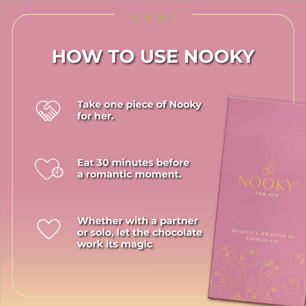 Nooky Mood Enhancing Chocolate For Women