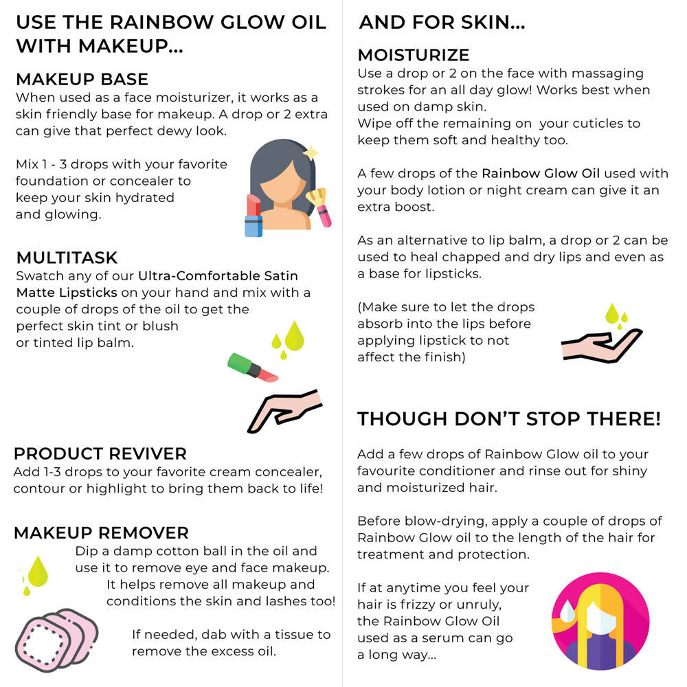 Disguise Rainbow Glow Oil