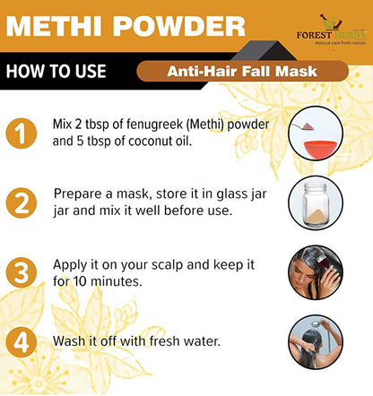 Forest Herbs Methi Hair Care Powder