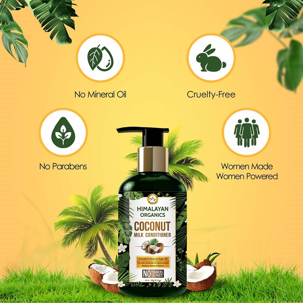 Himalayan Organics Coconut Milk Conditioner - DrMediCart