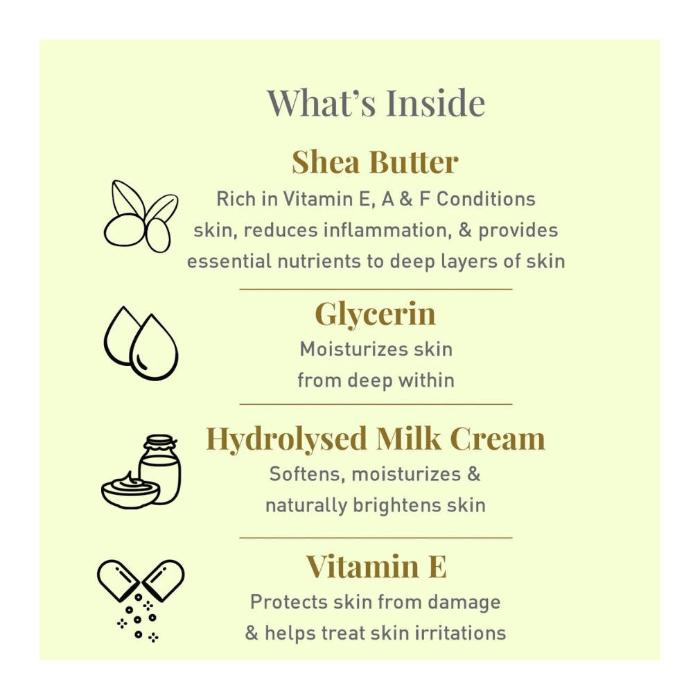 Softsens Baby Nourishing Lotion with Milk Cream & Shea Butter For Face & Body, Moisturizer