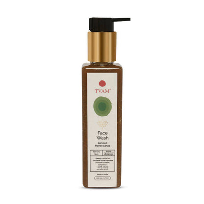 Tvam Almond Honey Scrub & Face Wash